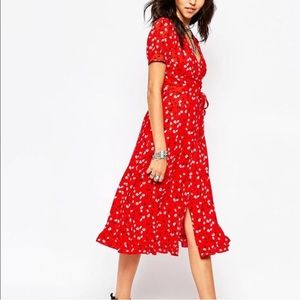 ASOS Reclaimed Vintage Midi Dress